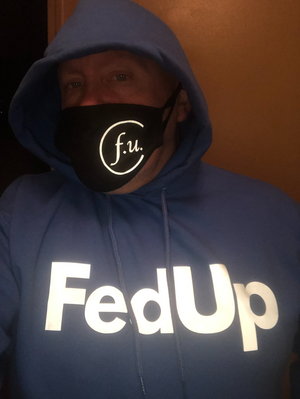3 FedUp Reflective Hoodie