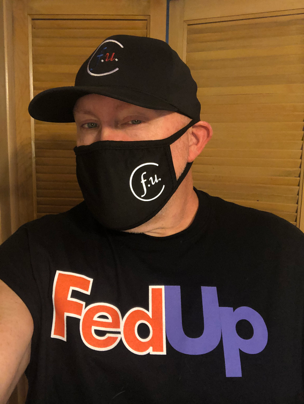 Black F.U Mask