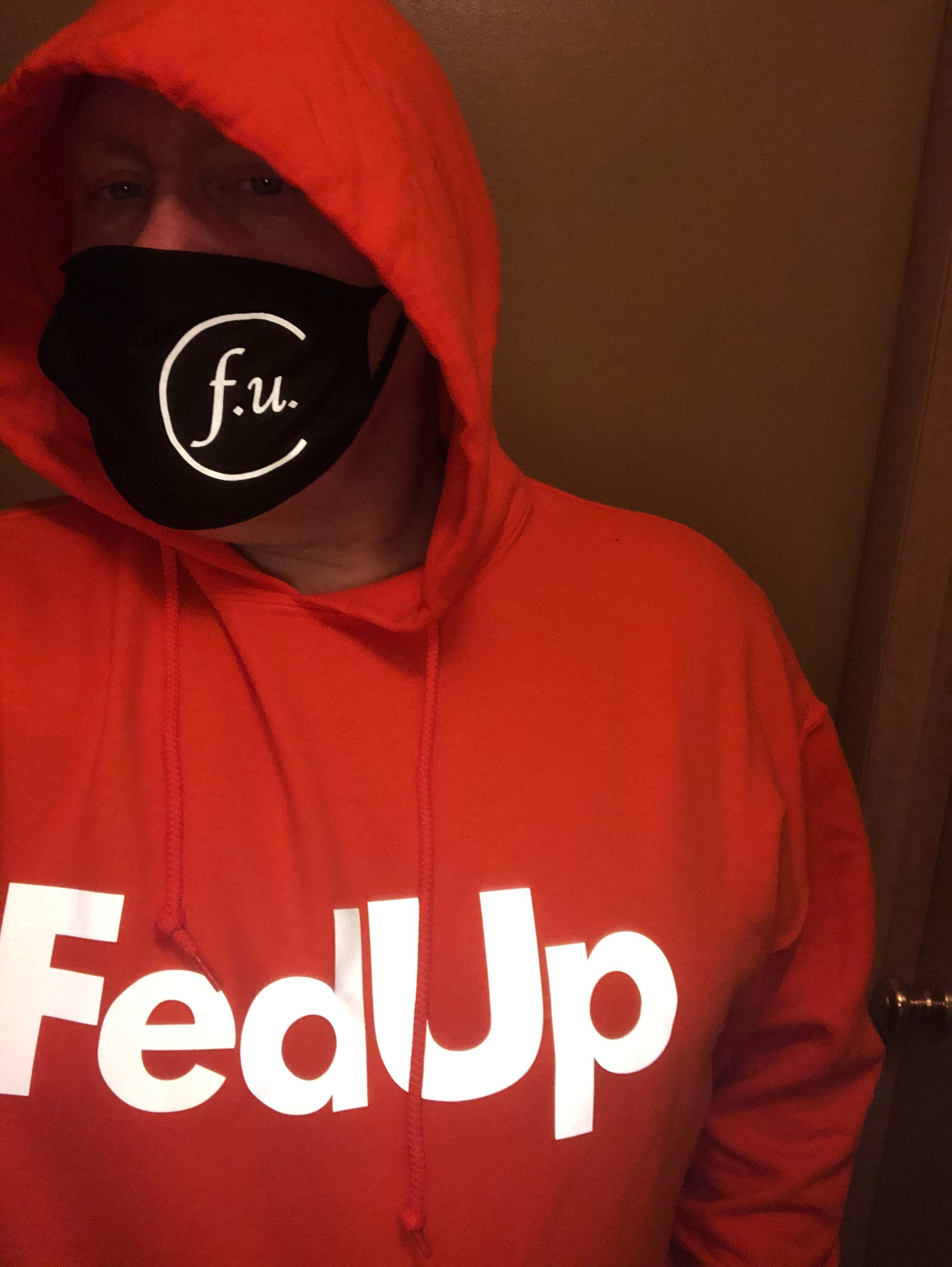 3 FedUp Reflective Hoodie Fedup clothing